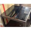 Image 3 : 8PC New Contemporary Glass Top Side Tables with Drawer