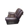 Image 2 : New - Amax Leather - Sleek Espresso Leather Power Reclining Lounge Chair - Brass Stud Trim Detail