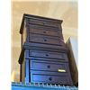 Image 2 : Set of 2 Traditional 3 Drawer Night Stands