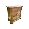 Image 1 : BNIB - Cosmos Furniture Infinity Gold Nightstand