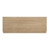 Image 2 : Moe's Round Off Queen Light Oak Headboard in box