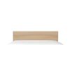Image 4 : Moe's Round Off Queen Light Oak Headboard in box