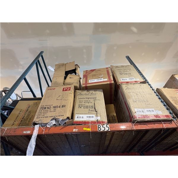 Large lot of assorted BNIB night stands - Michael Amini & various brands