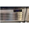 Image 3 : ATOSA MCF8703ES STAINLESS STEEL GLASS FRONT 2 DOOR COMMERCIAL MOBILE REACH IN FREEZER UNIT