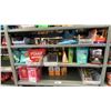 Image 10 : CONTENTS OF ENTIRE SHELVING UNIT - CHIPS, BEEF JERKY, NUTS, CRACKERS, POPCORN, SALSA & ASSORTED