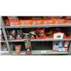 Image 9 : CONTENTS OF ENTIRE SHELVING UNIT - CHIPS, BEEF JERKY, NUTS, CRACKERS, POPCORN, SALSA & ASSORTED