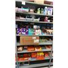 Image 4 : CONTENTS OF ENTIRE SHELVING UNIT - CHOCOLATE, COOKIES, CANDY, ENERGY SHOTS, HALLS, GUM &