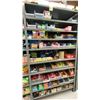 Image 8 : CONTENTS OF ENTIRE SHELVING UNIT - CHOCOLATE, COOKIES, CANDY, ENERGY SHOTS, HALLS, GUM &