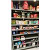 Image 2 : CONTENTS OF ENTIRE SHELVING UNIT - PROTEIN POWDER, PRE WORKOUT, PROTEIN BARS, COFFEE, CEREAL,
