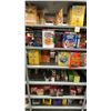 Image 4 : CONTENTS OF ENTIRE SHELVING UNIT - PROTEIN POWDER, PRE WORKOUT, PROTEIN BARS, COFFEE, CEREAL,