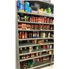 Image 2 : CONTENTS OF ENTIRE SHELVING UNIT - CONDIMENTS, SPICES, CANNED GOODS, PASTA, SOUPS, RICE,