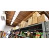 Image 7 : CONTENTS OF ENTIRE SHELVING UNIT - CONDIMENTS, SPICES, CANNED GOODS, PASTA, SOUPS, RICE,