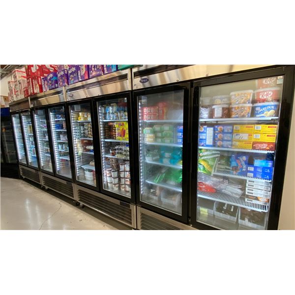 HUGE ASSORTMENT OF FROZEN FOOD ITEMS- SEAFOOD, CHICKEN, BEEF, ICE CREAM, PIZZA,