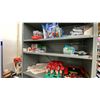 Image 4 : CONTENTS OF 2 SHELVING UNITS- BOTTLED WATER & ASSORTED CHOCOLATES, MINTS, CANDY & MORE