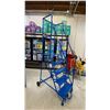 Image 1 : CANWAY BLUE METAL MOBILE WAREHOUSE STAIRS 46" TO PLATFORM *LAST DAY REMOVAL SAT 3PM*