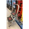 Image 4 : U-LINE H-1786 RED HAND TRUCK, LITTLE GIANT FOLDING STEP LADDER, MOP BUCKET, SHOPPING