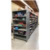 Image 6 : APPROX 40 SECTIONS OF GREY METAL COMMERCIAL ADJUSTABLE SHELF RACKING- EACH SECTION