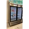 Image 1 : EFI C2-54GDSVC STAINLESS STEEL GLASS FRONT 2 DOOR COMMERCIAL MOBILE REACH IN REFRIGERATION UNIT