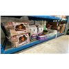 Image 1 : SHELF OF FIREWOOD, FIRE STARTER, RAID, ICE PACKS, CHARCOAL BRIQUETS, TIDE LAUNDRY SOAP & MORE