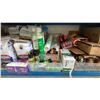 Image 3 : SHELF OF FIREWOOD, FIRE STARTER, RAID, ICE PACKS, CHARCOAL BRIQUETS, TIDE LAUNDRY SOAP & MORE