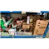 Image 4 : SHELF OF FIREWOOD, FIRE STARTER, RAID, ICE PACKS, CHARCOAL BRIQUETS, TIDE LAUNDRY SOAP & MORE