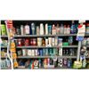 Image 12 : CONTENTS OF ENTIRE SHELVING UNIT- MEDICINE, HYGIENE PRODUCTS, STATIONERY PRODUCTS,