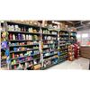 Image 1 : CONTENTS OF ENTIRE SHELVING UNIT- MEDICINE, HYGIENE PRODUCTS, STATIONERY PRODUCTS,