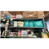 Image 6 : CONTENTS OF ENTIRE SHELVING UNIT- MEDICINE, HYGIENE PRODUCTS, STATIONERY PRODUCTS,