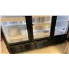 Image 3 : EFI F3-82GDVC VERSA-CHILL GLASS FRONT 3 DOOR REACH IN COMMERCIAL MOBILE FREEZER UNIT