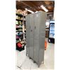 Image 2 : ULINE GREY 6 SECTION LOCKER UNIT APPROX 36"W X 12"D X 78"H