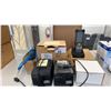 Image 1 : ZEBRA MC930P HANDHELD DATA COLLECTION TERMINAL, 3 THERMAL RECEIPT PRINTERS & ASSORTED CHARGE CORDS