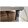 Image 2 : GREY ADJUSTABLE HEIGHT 2 TIER WORK TABLE APPROX 69"L X 30"D *CONTENTS NOT INCLUDED*