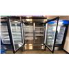 Image 2 : ATOSA MCF8707GR STAINLESS STEEL GLASS FRONT 2 DOOR COMMERCIAL MOBILE REACH IN REFRIGERATION UNIT