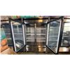 Image 2 : ATOSA MCF8707GR STAINLESS STEEL GLASS FRONT 2 DOOR COMMERCIAL MOBILE REACH IN REFRIGERATION UNIT