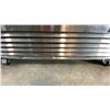 Image 6 : ATOSA MCF8707GR STAINLESS STEEL GLASS FRONT 2 DOOR COMMERCIAL MOBILE REACH IN REFRIGERATION UNIT