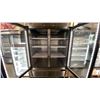 Image 2 : ATOSA MCF8707GR STAINLESS STEEL GLASS FRONT 2 DOOR COMMERCIAL MOBILE REACH IN REFRIGERATION UNIT