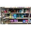 Image 19 : CONTENTS OF 4 SECTIONS OF ASSORTED MEDICINE, VITAMINS, PROTEIN SUPPLEMENTS, HYGIENE PRODUCTS,