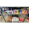 Image 3 : CONTENTS OF 4 SECTIONS OF ASSORTED MEDICINE, VITAMINS, PROTEIN SUPPLEMENTS, HYGIENE PRODUCTS,