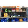 Image 14 : CONTENTS OF 5 SECTIONS OF ASSORTED CANDY, COOKIES, DRINKS, GUM, CHOCOLATE, NUTS, CRACKERS & MORE