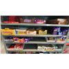 Image 19 : CONTENTS OF 5 SECTIONS OF ASSORTED CANDY, COOKIES, DRINKS, GUM, CHOCOLATE, NUTS, CRACKERS & MORE