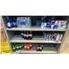 Image 5 : CONTENTS OF 5 SECTIONS OF ASSORTED CANDY, COOKIES, DRINKS, GUM, CHOCOLATE, NUTS, CRACKERS & MORE