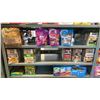Image 13 : CONTENTS OF 7 SECTIONS OF COFFEE, CEREAL, RICE, PASTA, BEEF JERKY, TEA, CONDIMENTS, CHOCOLATE,