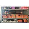 Image 17 : CONTENTS OF 7 SECTIONS OF COFFEE, CEREAL, RICE, PASTA, BEEF JERKY, TEA, CONDIMENTS, CHOCOLATE,