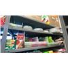 Image 6 : CONTENTS OF 7 SECTIONS OF COFFEE, CEREAL, RICE, PASTA, BEEF JERKY, TEA, CONDIMENTS, CHOCOLATE,