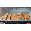 Image 10 : CONTENTS OF 2 SHELVING UNITS- COOKING OILS, CANNED GOODS, CONDIMENTS, PASTA, SPICES & MORE