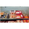 Image 5 : CONTENTS OF 2 SHELVING UNITS- COOKING OILS, CANNED GOODS, CONDIMENTS, PASTA, SPICES & MORE
