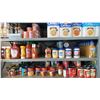 Image 7 : CONTENTS OF 2 SHELVING UNITS- COOKING OILS, CANNED GOODS, CONDIMENTS, PASTA, SPICES & MORE
