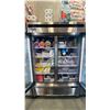Image 2 : ATOSA MCF8703ES STAINLESS STEEL GLASS FRONT 2 DOOR COMMERCIAL MOBILE REACH IN FREEZER UNIT
