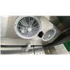Image 3 : ATOSA MCF8707GR STAINLESS STEEL GLASS FRONT 2 DOOR COMMERCIAL MOBILE REACH IN REFRIGERATION UNIT