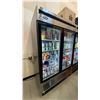 Image 1 : ATOSA MCF8703ES STAINLESS STEEL GLASS FRONT 2 DOOR COMMERCIAL MOBILE REACH IN FREEZER UNIT